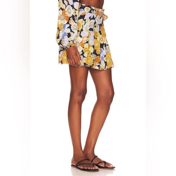 Daphne Mini Skirt - Sugar and Spice Floral - L*Space - Picture 3 of 7